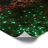 Kerstmis in de Washington DC Temple Poster (Hoek)