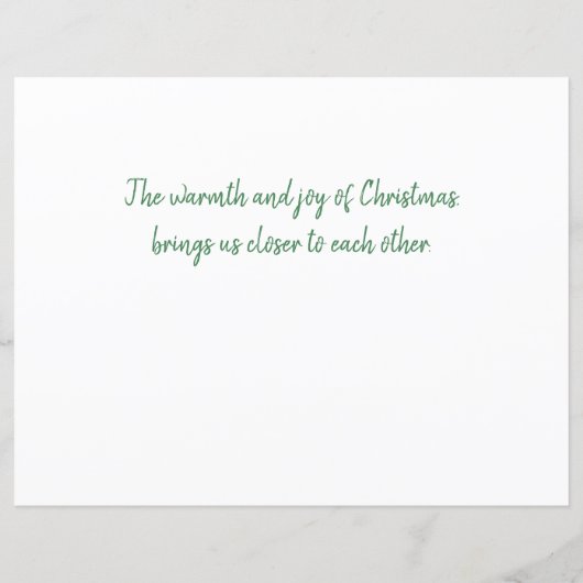 Kerstmis in de waterverf (Achterkant)