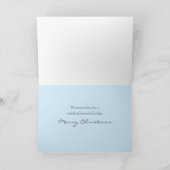 Kerstmis in de winter feestdagen kaart (Binnen)