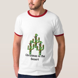 Kerstmis in de woestijn t-shirt