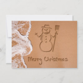 Kerstmis in de zomer kaart