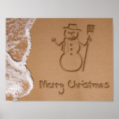 Kerstmis in de zomer poster (Voorkant)