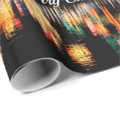 Kerstmis in de Zuid-Waterreflectie  Cadeaupapier (Rol Hoek)