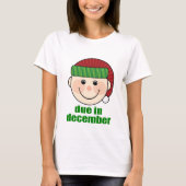 Kerstmis in december T-shirt (Voorkant)
