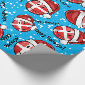 Kerstmis in Denemarken | Cadeaupapier (Hoek)