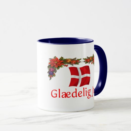Kerstmis in Denemarken Mok (Voorkant rechts)