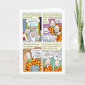 Kerstmis in Dingburg Feestdagen Kaart (Voorkant)