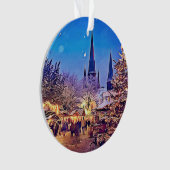 Kerstmis in Duitsland Keepsake Souvenir Ornament (voorkant)