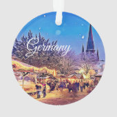 Kerstmis in Duitsland Keepsake Souvenir Ornament (achterkant)