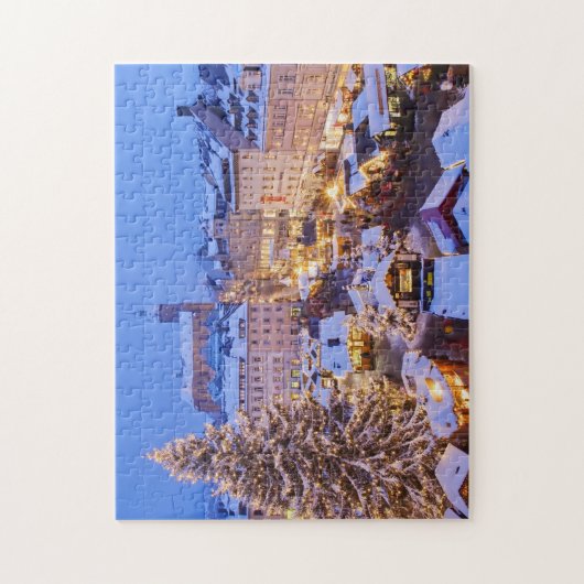 Kerstmis in Duitsland Legpuzzel (Verticaal)