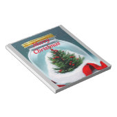 Kerstmis in een pot. notitieblok (Schuin)