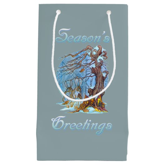 Kerstmis in Elf Hall Klein Cadeauzakje (Voorkant)