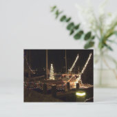 Kerstmis in Florida Feestdagenkaart (Staand voorkant)