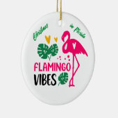 Kerstmis in Florida flamingo vibes decoratie (Rechts)