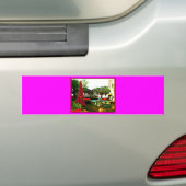 Kerstmis in Florida jGibney van het MUSEUM Bumpersticker (Op auto)