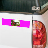 Kerstmis in Florida jGibney van het MUSEUM Bumpersticker (Op Truck)