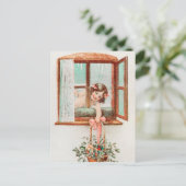 Kerstmis in Frankrijk Feestdagenkaart (Staand voorkant)