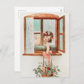 Kerstmis in Frankrijk Feestdagenkaart (Voorkant / Achterkant)