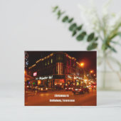 Kerstmis in Gatlinburg, Tennessee Feestdagenkaart (Staand voorkant)