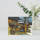 Kerstmis in Gatlinburg, Tennessee Feestdagenkaart (Staand voorkant)