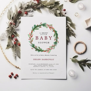 Kerstmis in het Baby shower van Bourgogne Kaart