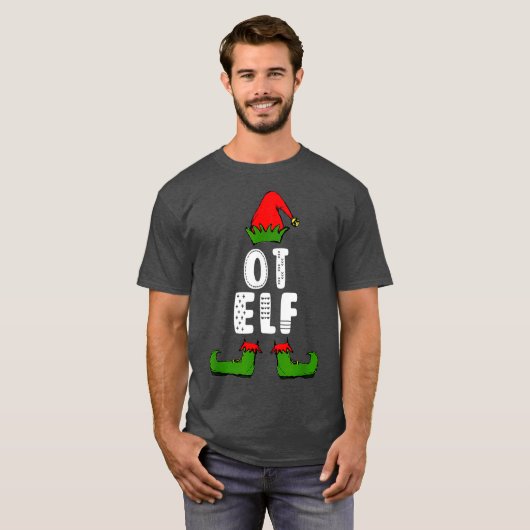 Kerstmis in het beroepsleven t-shirt (Voorkant volledig)