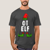 Kerstmis in het beroepsleven t-shirt (Voorkant)