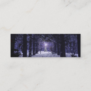 Kerstmis in het Bladwijzer Pines Mini Visitekaartje
