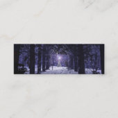 Kerstmis in het Bladwijzer Pines Mini Visitekaartje (Voorkant)