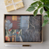 Kerstmis in het Boerderij Tissuepapier (Geschenk)