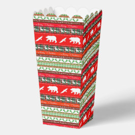 Kerstmis in het bos bedankdoosjes
