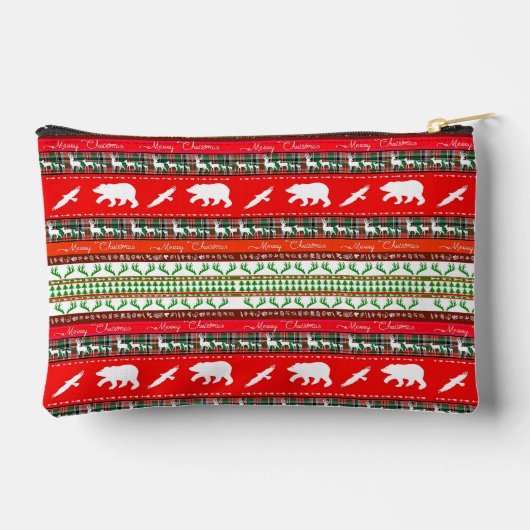 Kerstmis in het bos etui (Achterkant)