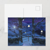 Kerstmis in het Briefkaart Glen (Voorkant / Achterkant)