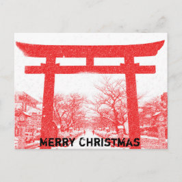Kerstmis in het Briefkaart van Japan