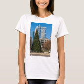 Kerstmis in het centrum van Dallas T-shirt (Voorkant)