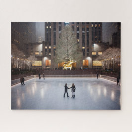 Kerstmis in het centrum van Rockefeller Legpuzzel