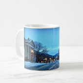 Kerstmis in het dorp Suffern Design #2 Koffiemok (Voorkant links)