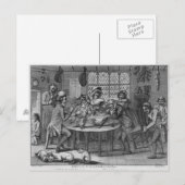 Kerstmis in het land feestdagenkaart (Voorkant / Achterkant)