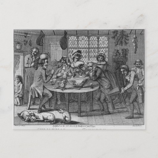 Kerstmis in het land feestdagenkaart (Voorkant)