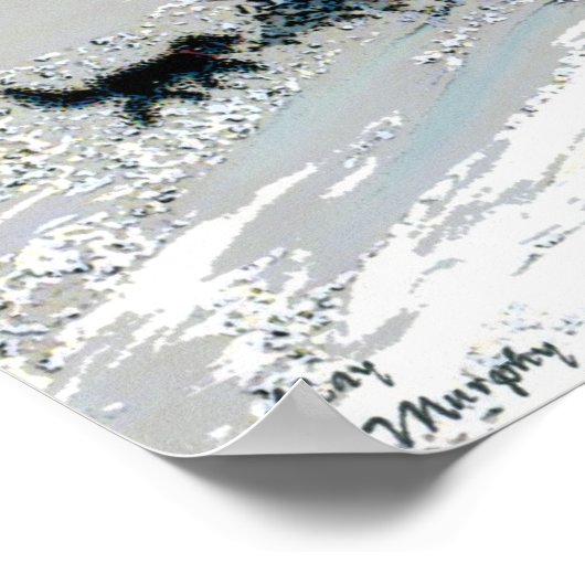 Kerstmis in het land poster (Hoek)