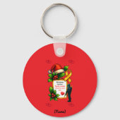 Kerstmis in het leger – sleutelhanger (Achterkant)