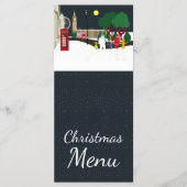Kerstmis in het Londense menu (Voorkant)