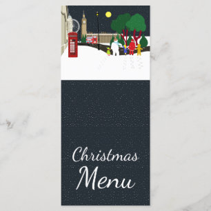 Kerstmis in het Londense menu