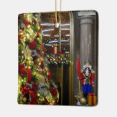 Kerstmis in het Lotte New York-paleis - Keramisch Ornament (Links)