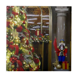 Kerstmis in het Lotte New York-paleis - Tegeltje