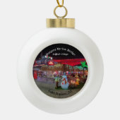 Kerstmis in het meer van Havasu Keramische Bal Ornament (Voorkant)