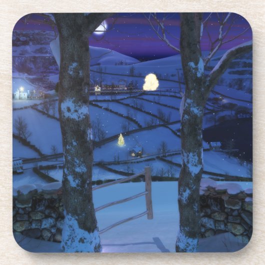 Kerstmis in het Onderzetter van de Glen Cork (Voorkant)