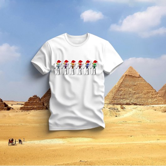 Kerstmis in het oude Egypte T-shirt
