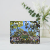 Kerstmis in het park - San Jose, CA Briefkaart (Staand voorkant)