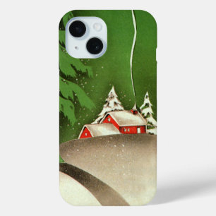 Kerstmis in het Parlement in de boswinter iPhone 15 Case